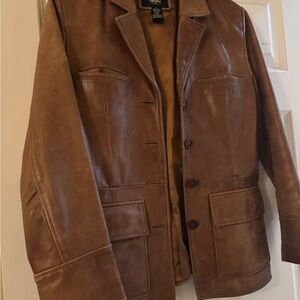 Brown Leather Jacket